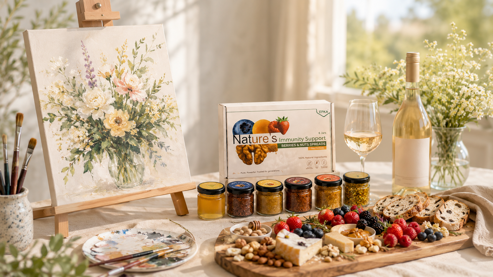 Art, Wine & Natural Pairings