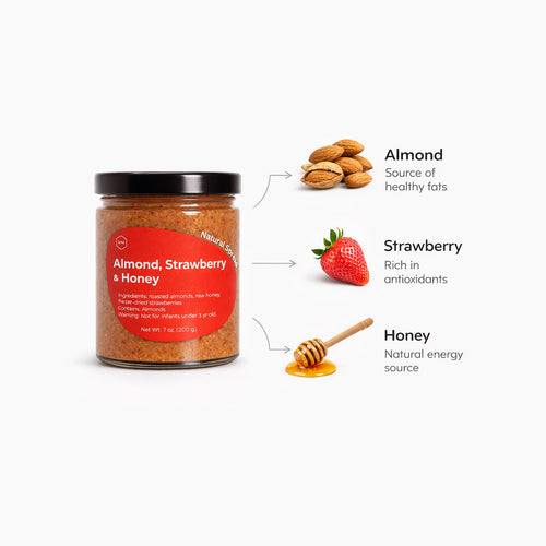 Almonds & Strawberries Natural Spread