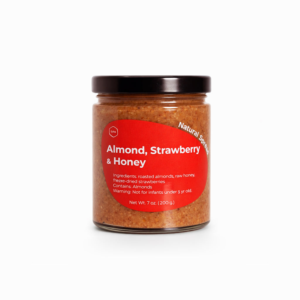 Almonds & Strawberries Natural Spread