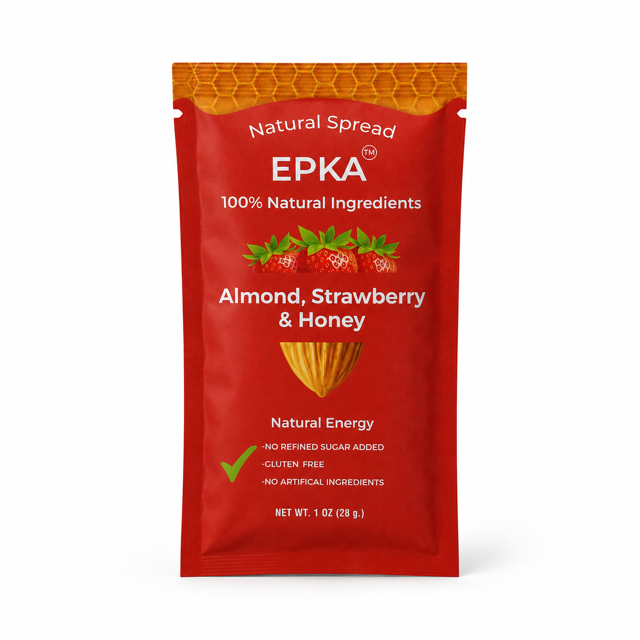 Almond & Strawberry Spread Pouch