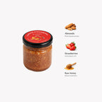 Natural Nut & Berry Spread Variety Set with Raw Honey & Bee Pollen