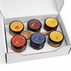 Natural Nut & Berry Spread Variety Set with Raw Honey & Bee Pollen
