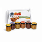 Natural Nut & Berry Spread Variety Set with Raw Honey & Bee Pollen
