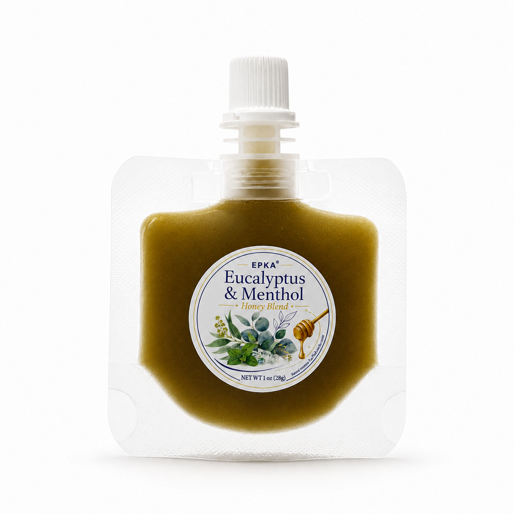 Eucalyptus & Menthol Honey Blend, 1 oz Pouch