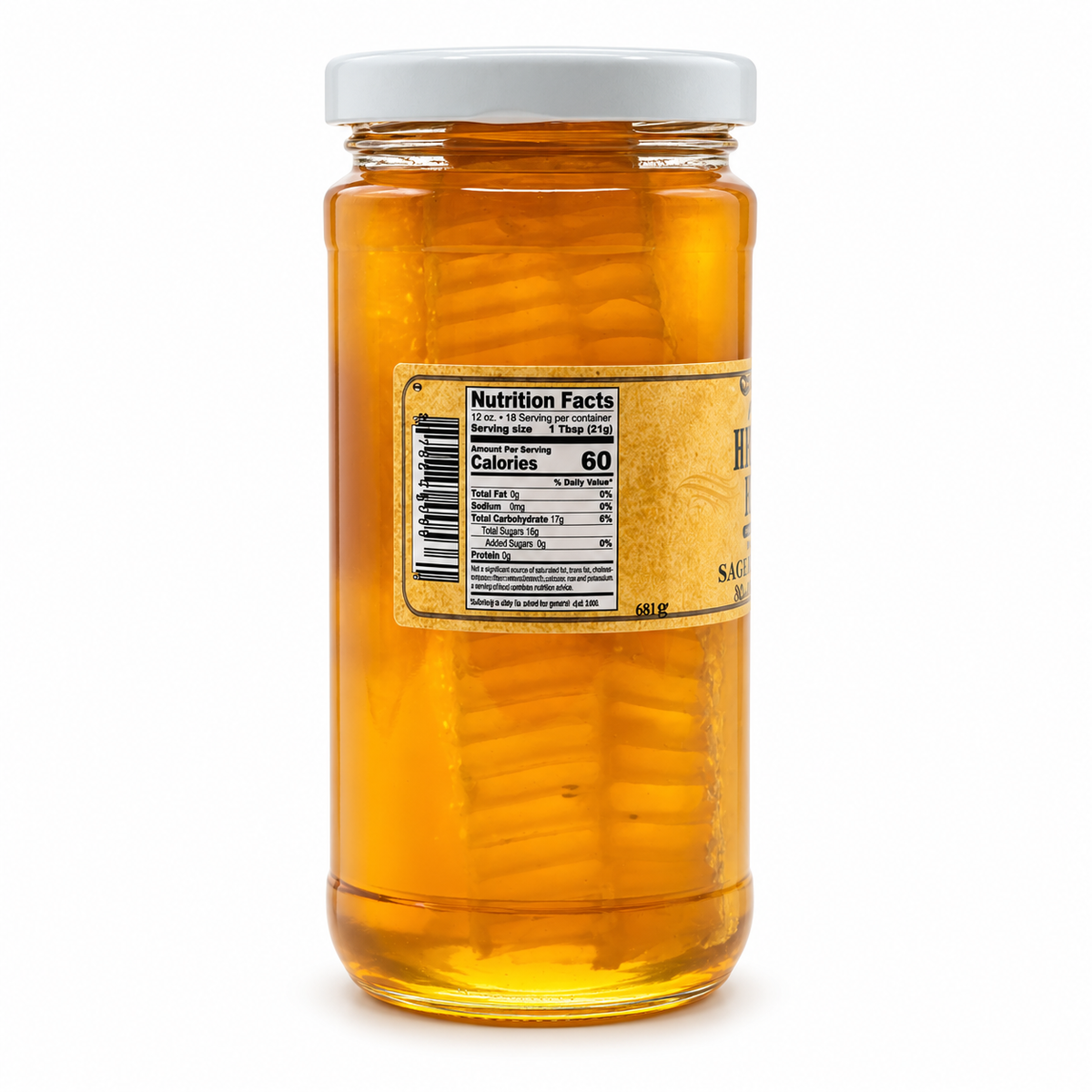 Sage Honey Comb Nutrition Facts