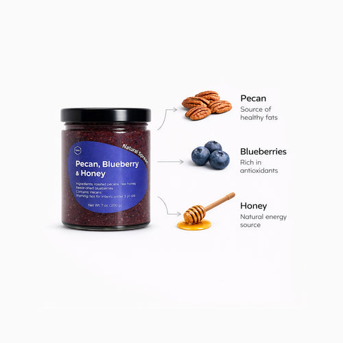 Pecan & Blueberries Natural Spread