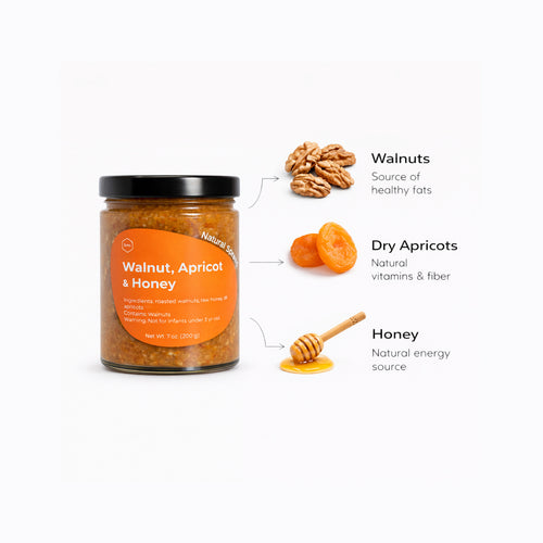 Walnuts & Apricots Natural Spread