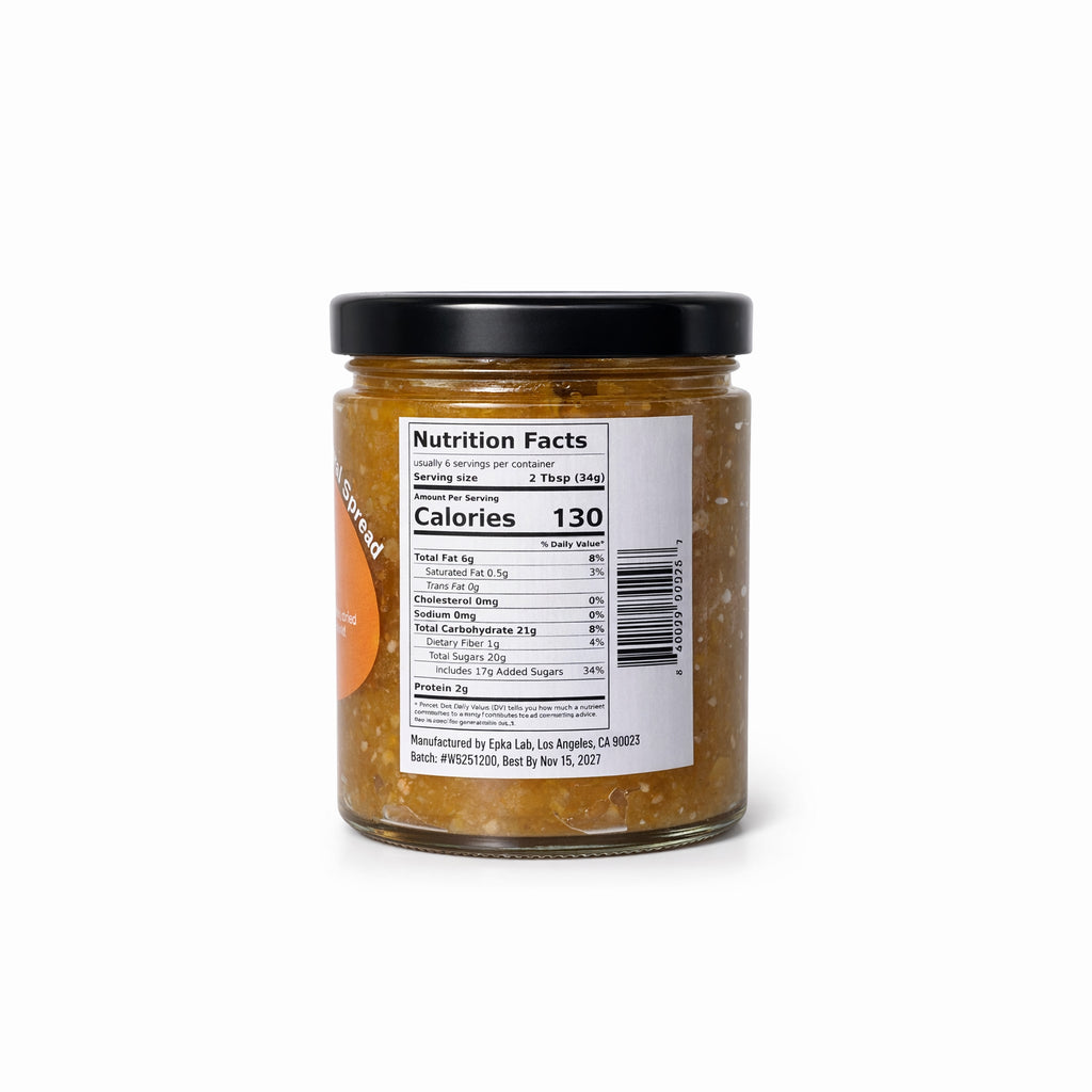 Walnuts & Apricots Natural Spread