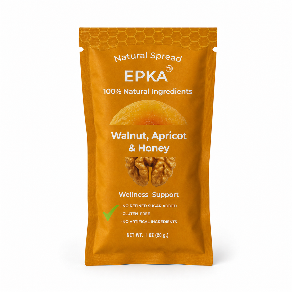 Walnut and Apricot Spread Pouch