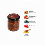 Natural Nut & Berry Spread Variety Set with Raw Honey & Bee Pollen