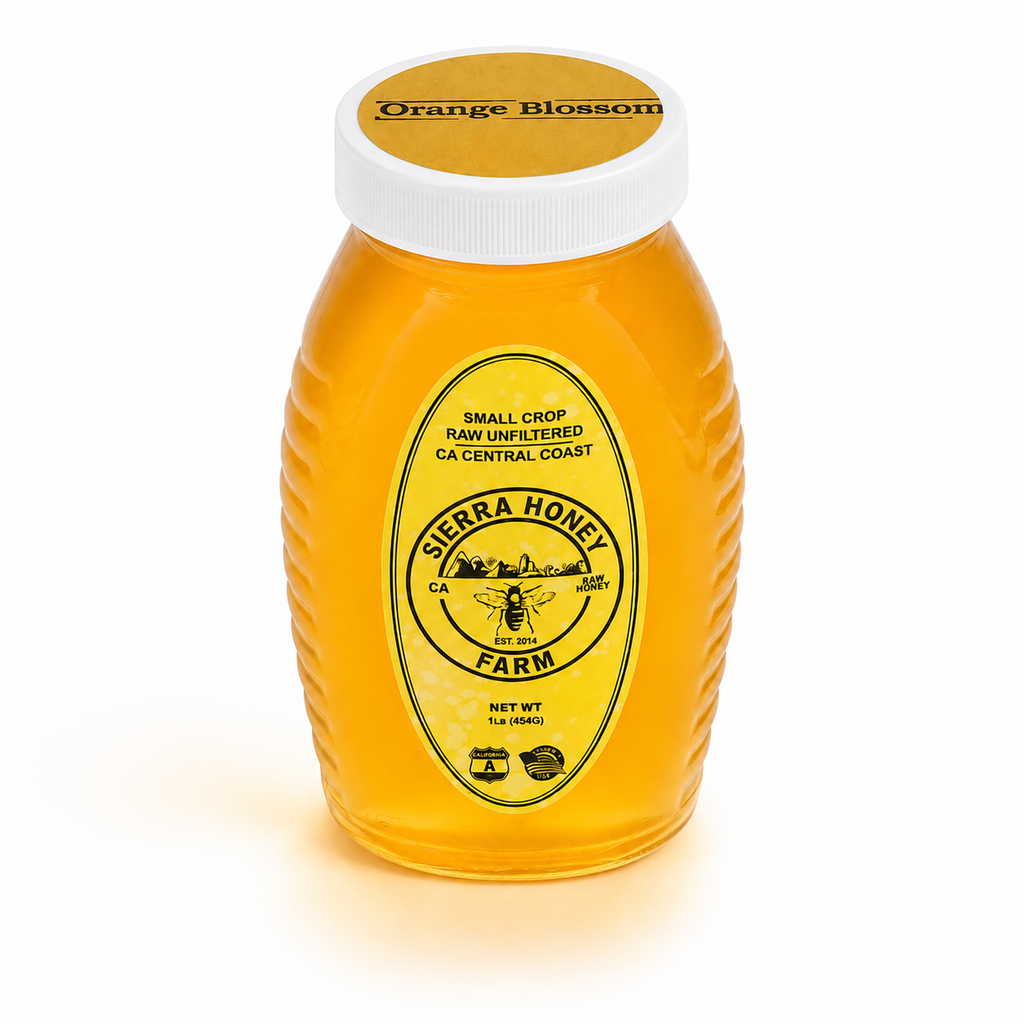Raw Orange Blossom Honey