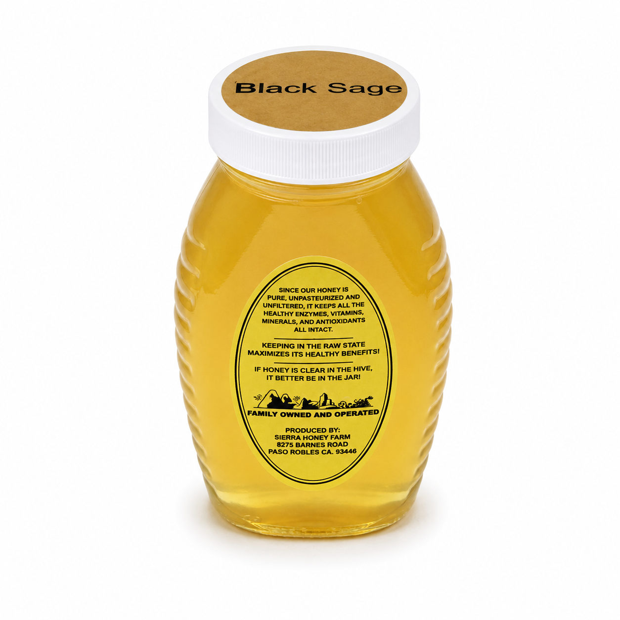Raw Sage Honey